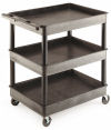 Polyethylene shelf trolley