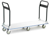 Folding handle cash & carry