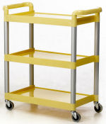 HI414Y plastic shelf trolley