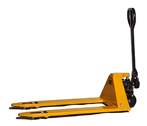 Low profile pallet truck